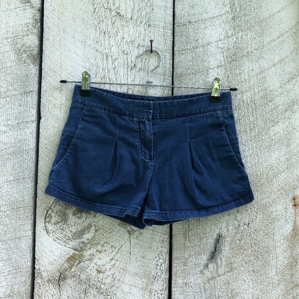 Theory | blue cotton shorts